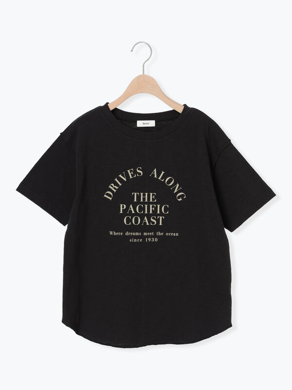 スラブロゴプリントアソートTシャツ（ブラック）｜SM2（エスエムツー）通販