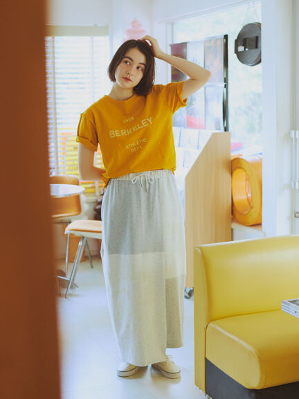 スラブロゴプリントアソートTシャツ（オフホワイト/グレー/ブラック/オレンジ）｜SM2（エスエムツー）通販