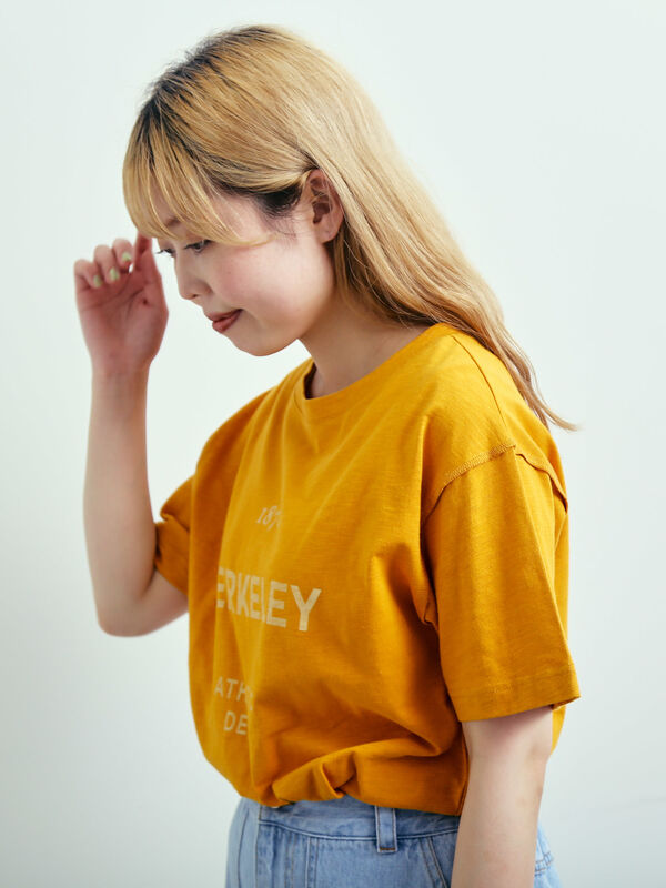 スラブロゴプリントアソートTシャツ（オフホワイト/グレー