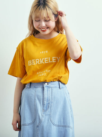 スラブロゴプリントアソートTシャツ（オフホワイト/グレー/ブラック/オレンジ）｜SM2（エスエムツー）通販