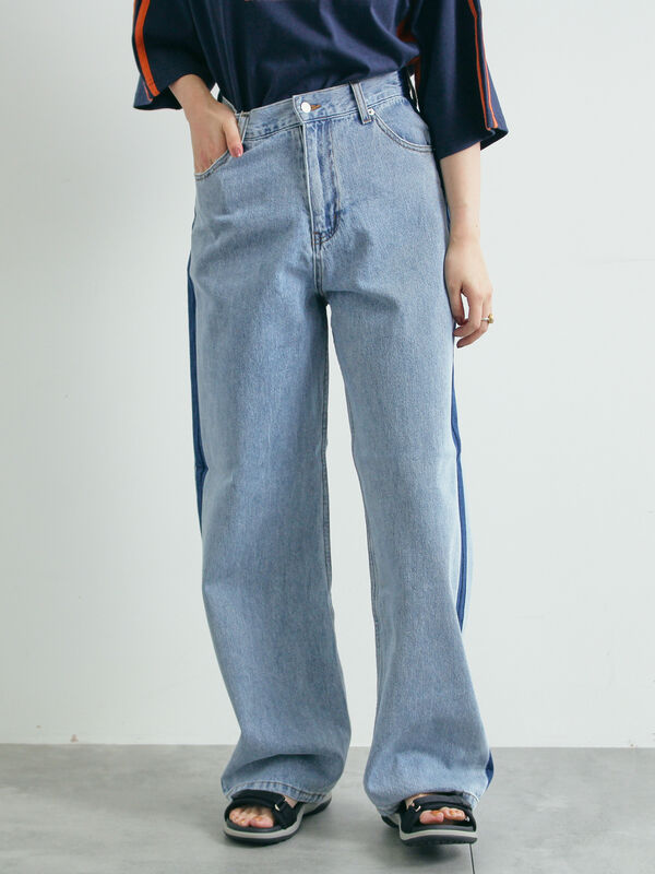 パンツ COSMOSS BLUE GALAXY JEANS Cosmoss Blue galaxy jeans M - メルカリ