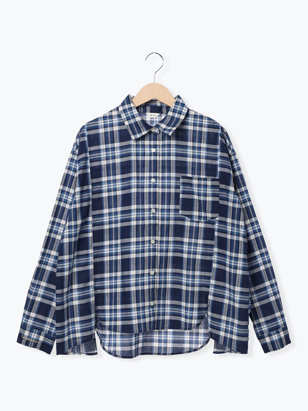 MAATEE&SONS S/S CHARLES 半袖シャツ　チェックシャツ MAATEE&SONS◇S/S CHARLES 半袖シャツ/1/コットン/BEG/チェック