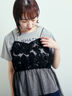 チェーン刺繍Tシャツ（グレー/チャコールグレー/ブラウン/クリーム）｜SM2（エスエムツー）通販