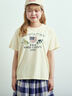 チェーン刺繍Tシャツ（グレー/チャコールグレー/ブラウン/クリーム）｜SM2（エスエムツー）通販