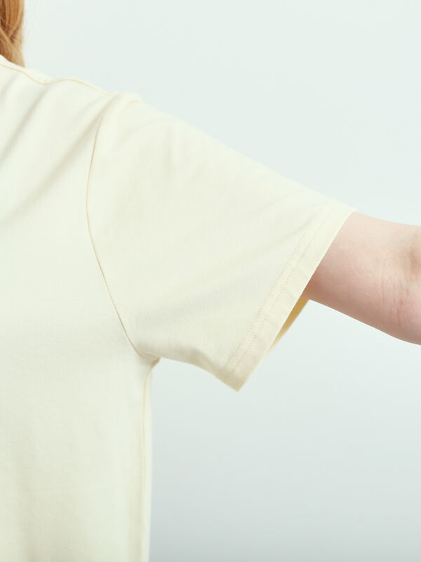 セール】 チェーン刺繍Tシャツ（グレー/チャコールグレー