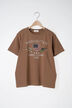 チェーン刺繍Tシャツ（グレー/チャコールグレー/ブラウン/クリーム）｜SM2（エスエムツー）通販