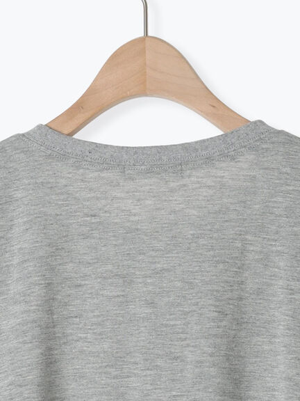 チェーン刺繍Tシャツ（グレー/チャコールグレー/ブラウン/クリーム）｜SM2（エスエムツー）通販