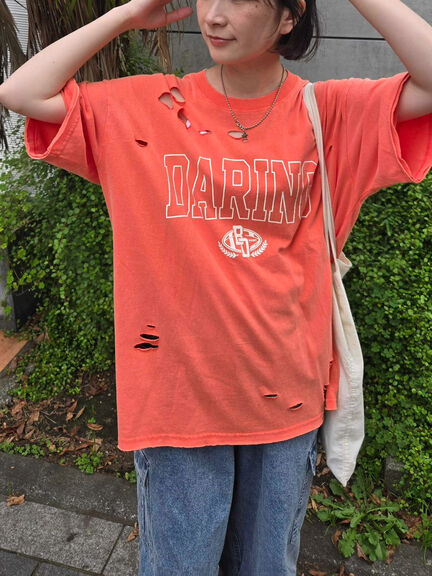 オレンジ グラフィックTシャツ S-M イカクカラーズ｜Tシャツ｜ユニセックス｜グラニフ(graniph)公式