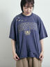パウダー加工ロゴアソートプリントTシャツ（ブルー）｜SM2（エスエムツー）通販