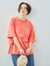 パウダー加工ロゴアソートプリントTシャツ（チャコールグレー/ベージュ/オレンジ/ブルー）｜SM2（エスエムツー）通販