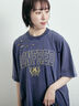 パウダー加工ロゴアソートプリントTシャツ（チャコールグレー/ベージュ/オレンジ/ブルー）｜SM2（エスエムツー）通販