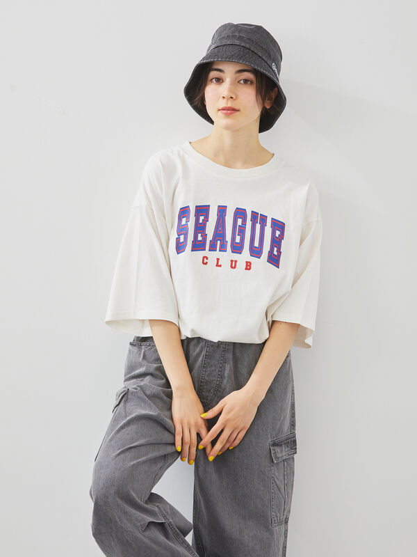 プリントアソートBIGシルエットTシャツ（オフホワイト）｜SM2（エスエムツー）通販