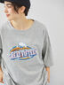 プリントアソートBIGシルエットTシャツ（グレー）｜SM2（エスエムツー）通販