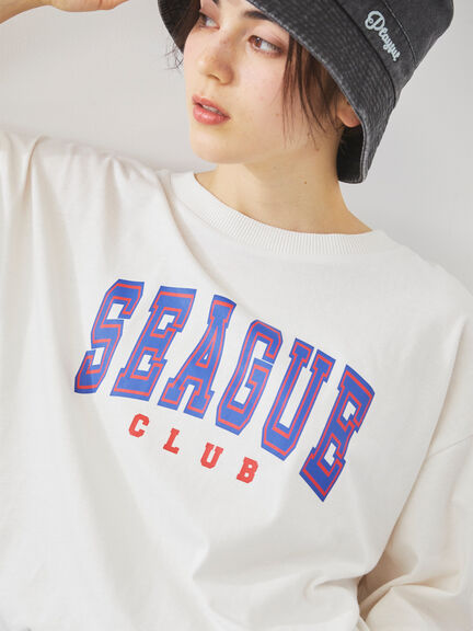 プリントアソートBIGシルエットTシャツ（オフホワイト/グレー/オレンジ/ブルー/クリーム）｜SM2（エスエムツー）通販