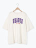 プリントアソートBIGシルエットTシャツ（オフホワイト/グレー/オレンジ/ブルー/クリーム）｜SM2（エスエムツー）通販