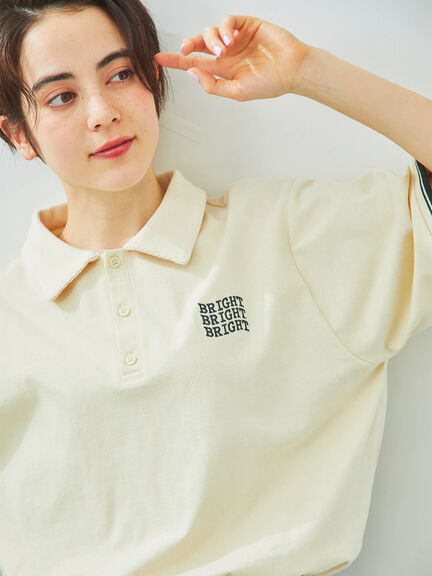 ワンポイント刺繍ポロシャツ（ブラック/レッド/クリーム）｜SM2（エスエムツー）通販
