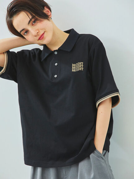 ワンポイント刺繍ポロシャツ（ブラック/レッド/クリーム）｜SM2（エスエムツー）通販