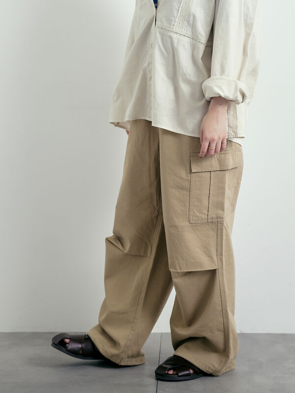 ②慈雨　パンツ(カーゴ) サイズ40  綿100%  ゆったり ②慈雨 パンツ(カーゴ) サイズ40 綿100% ゆったり ストリート風カーゴ
