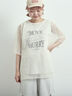 メッシュTシャツ&プリントノースリーブSET（グレー）｜SM2（エスエムツー）通販