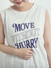 メッシュTシャツ&プリントノースリーブSET（オフホワイト/グレー/ブラック/カーキ）｜SM2（エスエムツー）通販