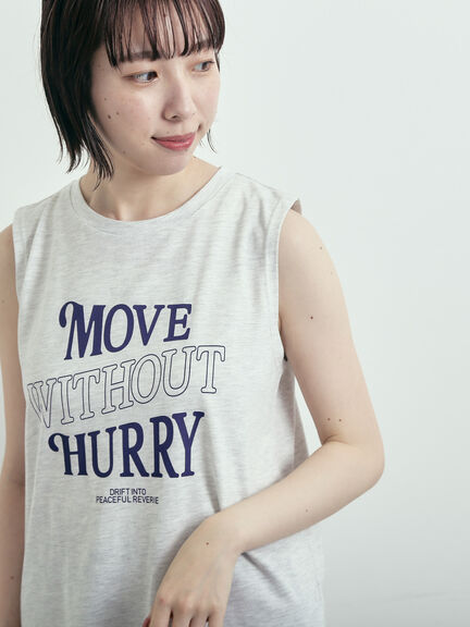 メッシュTシャツ&プリントノースリーブSET（オフホワイト/グレー/ブラック/カーキ）｜SM2（エスエムツー）通販