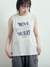 メッシュTシャツ&プリントノースリーブSET（オフホワイト/グレー/ブラック/カーキ）｜SM2（エスエムツー）通販