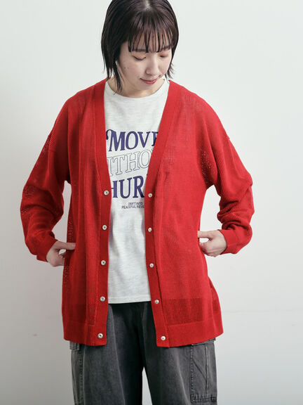 メッシュTシャツ&プリントノースリーブSET（オフホワイト/グレー/ブラック/カーキ）｜SM2（エスエムツー）通販