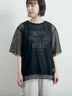 メッシュTシャツ&プリントノースリーブSET（オフホワイト/グレー/ブラック/カーキ）｜SM2（エスエムツー）通販