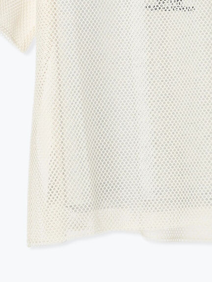 メッシュTシャツ&プリントノースリーブSET（オフホワイト/グレー/ブラック/カーキ）｜SM2（エスエムツー）通販