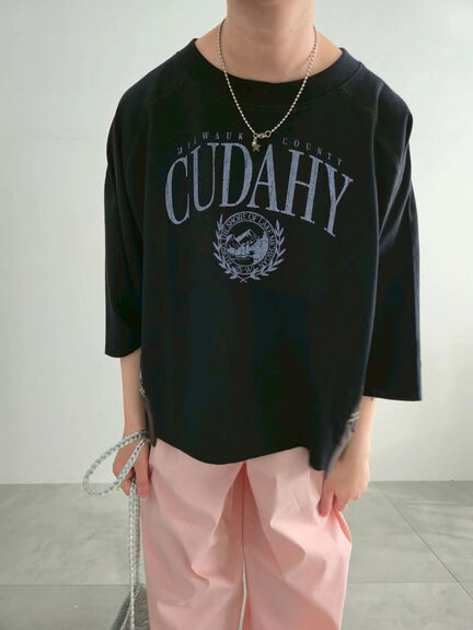バックリボンレースアップTシャツ（オフホワイト/グレー/チャコールグレー/ブルー）｜SM2（エスエムツー）通販