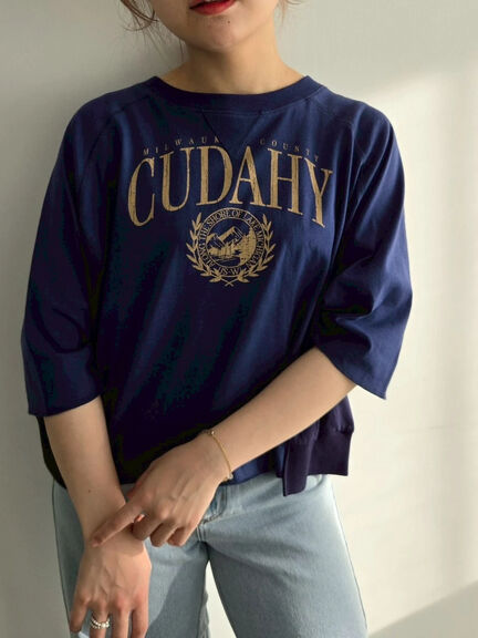 バックリボンレースアップTシャツ（オフホワイト/グレー/チャコールグレー/ブルー）｜SM2（エスエムツー）通販