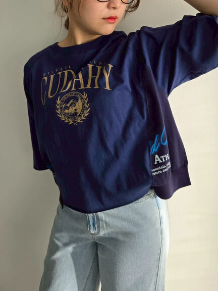 バックリボンレースアップTシャツ（オフホワイト/グレー/チャコールグレー/ブルー）｜SM2（エスエムツー）通販