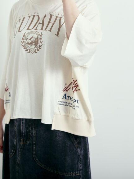 バックリボンレースアップTシャツ（オフホワイト/グレー/チャコールグレー/ブルー）｜SM2（エスエムツー）通販