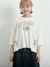 バックリボンレースアップTシャツ（オフホワイト/グレー/チャコールグレー/ブルー）｜SM2（エスエムツー）通販