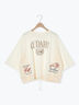 バックリボンレースアップTシャツ（オフホワイト/グレー/チャコールグレー/ブルー）｜SM2（エスエムツー）通販