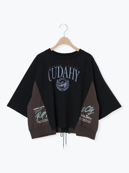 バックリボンレースアップTシャツ（オフホワイト/グレー/チャコールグレー/ブルー）｜SM2（エスエムツー）通販