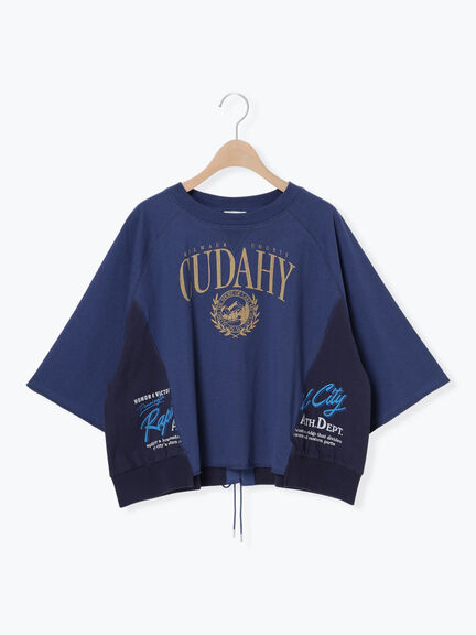 バックリボンレースアップTシャツ（オフホワイト/グレー/チャコールグレー/ブルー）｜SM2（エスエムツー）通販