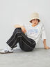 ピグメント加工メロー切替ロゴプリントTシャツ（オフホワイト/チャコールグレー/イエロー/グリーン）｜SM2（エスエムツー）通販