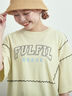 ピグメント加工メロー切替ロゴプリントTシャツ（オフホワイト/チャコールグレー/イエロー/グリーン）｜SM2（エスエムツー）通販