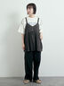 ピグメント加工メロー切替ロゴプリントTシャツ（オフホワイト/チャコールグレー/イエロー/グリーン）｜SM2（エスエムツー）通販