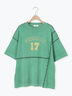ピグメント加工メロー切替ロゴプリントTシャツ（オフホワイト/チャコールグレー/イエロー/グリーン）｜SM2（エスエムツー）通販
