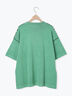 ピグメント加工メロー切替ロゴプリントTシャツ（オフホワイト/チャコールグレー/イエロー/グリーン）｜SM2（エスエムツー）通販