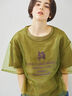 オーガンジー刺繍TシャツSET（オフホワイト/チャコールグレー/ベージュ/カーキ）｜SM2（エスエムツー）通販