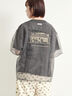 オーガンジー刺繍TシャツSET（オフホワイト/チャコールグレー/ベージュ/カーキ）｜SM2（エスエムツー）通販