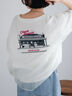 オーガンジー刺繍TシャツSET（オフホワイト/チャコールグレー/ベージュ/カーキ）｜SM2（エスエムツー）通販