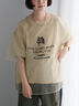 オーガンジー刺繍TシャツSET（オフホワイト/チャコールグレー/ベージュ/カーキ）｜SM2（エスエムツー）通販