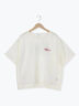 オーガンジー刺繍TシャツSET（オフホワイト/チャコールグレー/ベージュ/カーキ）｜SM2（エスエムツー）通販