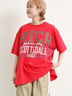 [接触冷感]リメイク風Tシャツ（レッド）｜SM2（エスエムツー）通販
