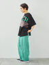 [接触冷感]リメイク風Tシャツ（オフホワイト/ブラック/レッド/ブルー）｜SM2（エスエムツー）通販