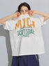 [接触冷感]リメイク風Tシャツ（オフホワイト/ブラック/レッド/ブルー）｜SM2（エスエムツー）通販